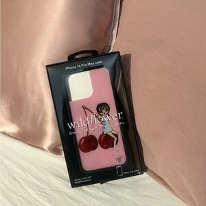Wildflower Pink Cherry iPhone 16 Pro Max Case